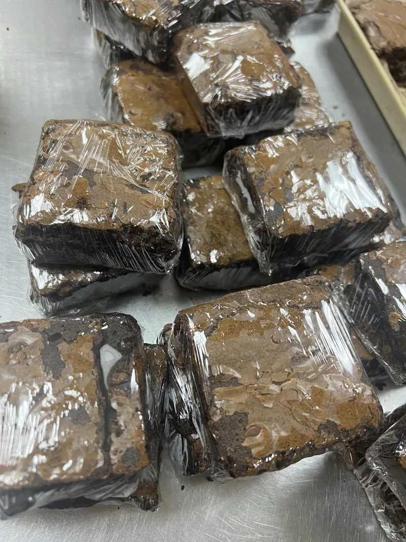 Individually wrapped brownies